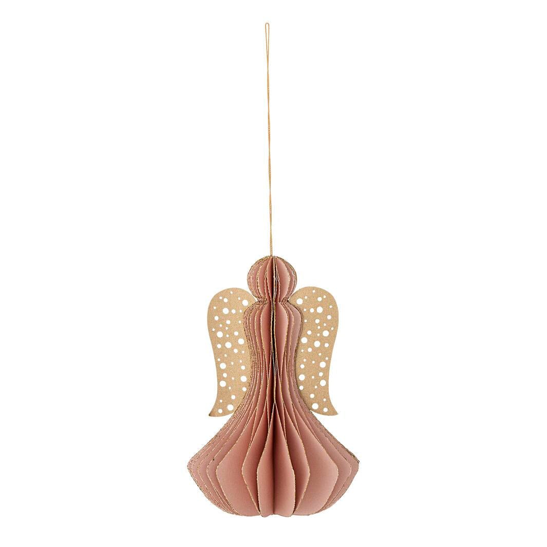 Bloomingville - Ingi Ornament, Rosa, FSC® Mix, Papir 82068523 - Rose