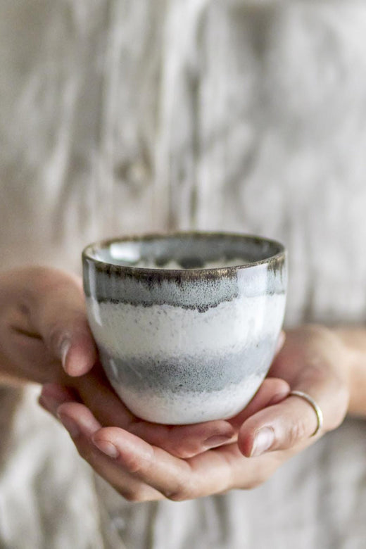 Bloomingville - Paula Kop, Grå, Stentøj 82072064 - Grey