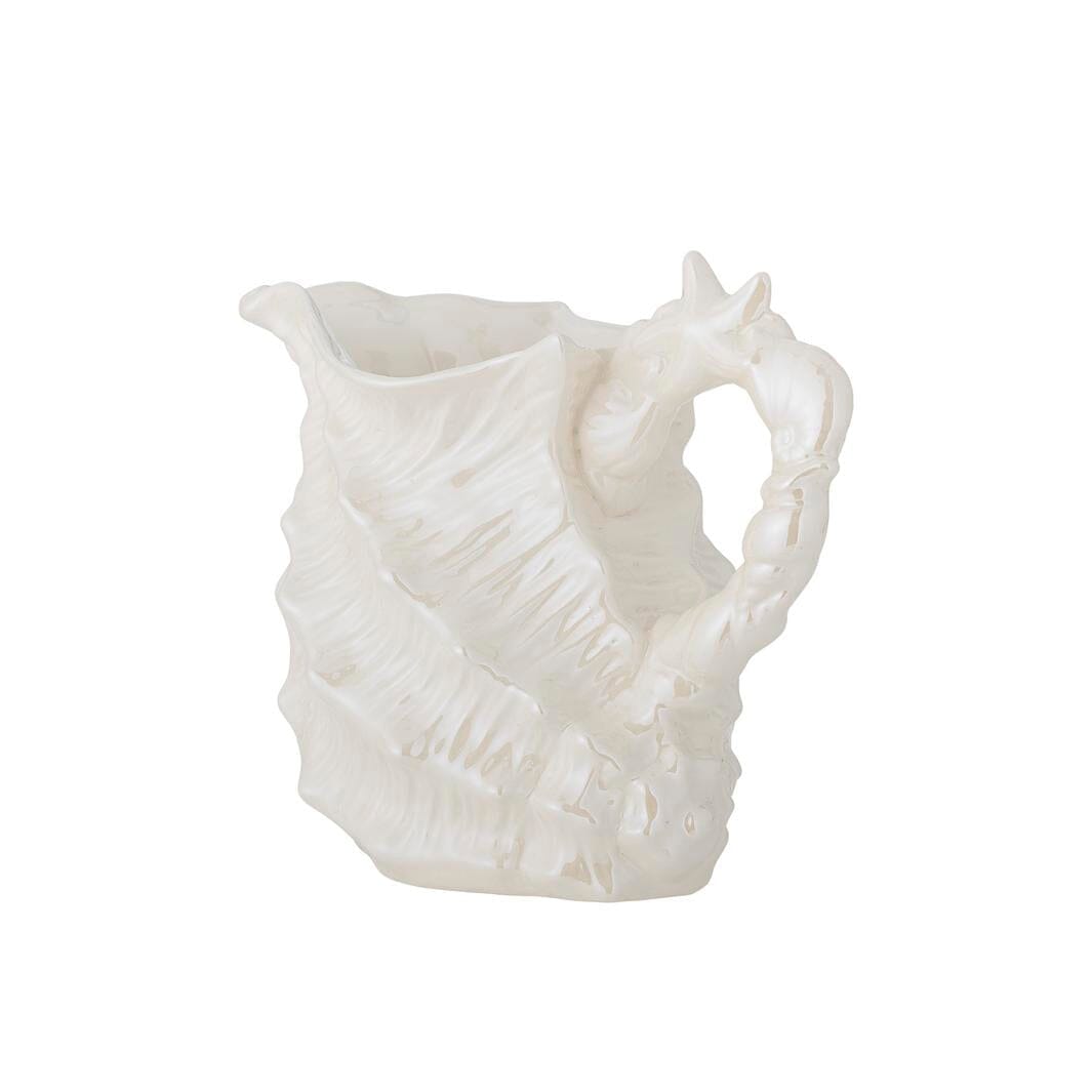 Bloomingville - Shellie Kande, Hvid, Stentøj 82072684 - White