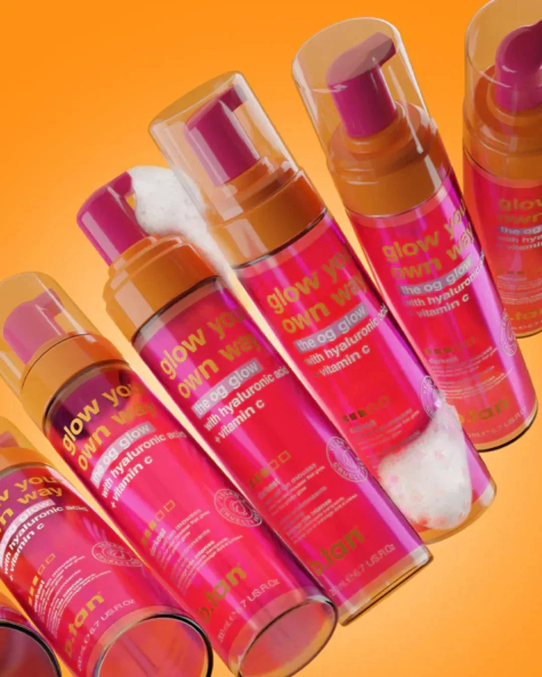 B.tan - Glow Your Own Way - Mousse Selvbruner 