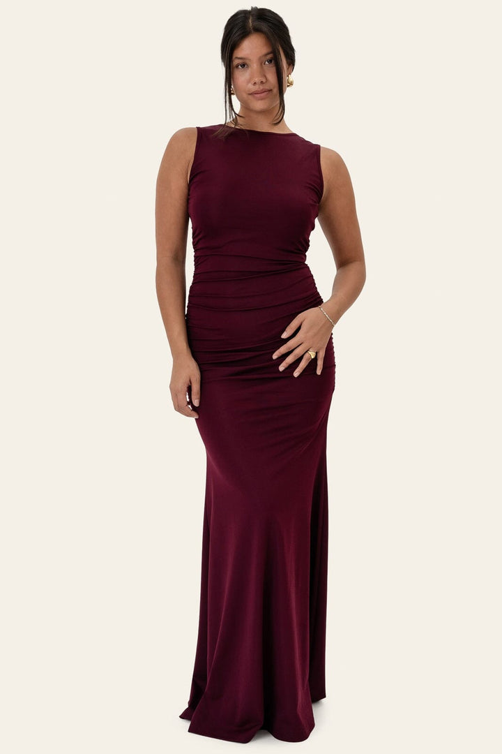 BYIC - Annaic Maxi Dress A25330 - Bordeaux