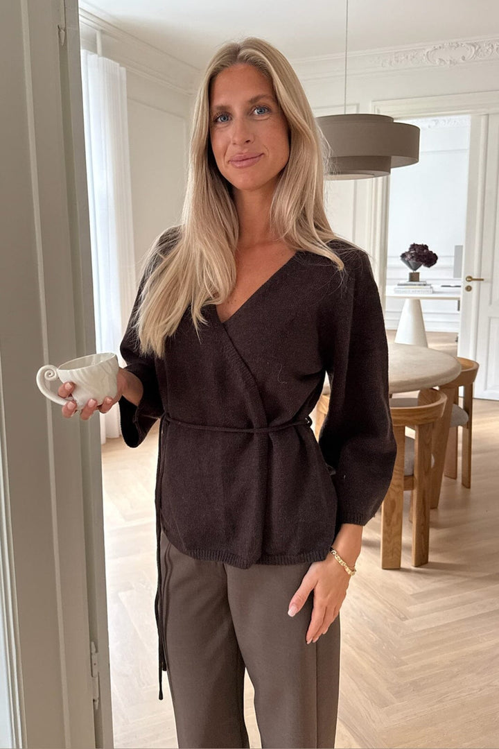 BYIC - Anneic Cardigan A079-1 - Dark Brown