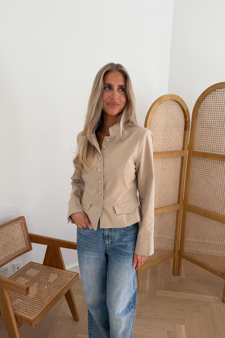 BYIC - Cilleic Blazer Shirt A25350 - Beige