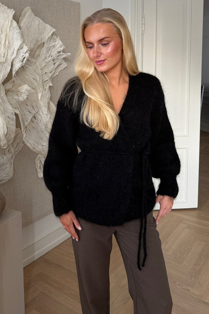 BYIC - Idaic Wrap Cardigan 85119 - Black