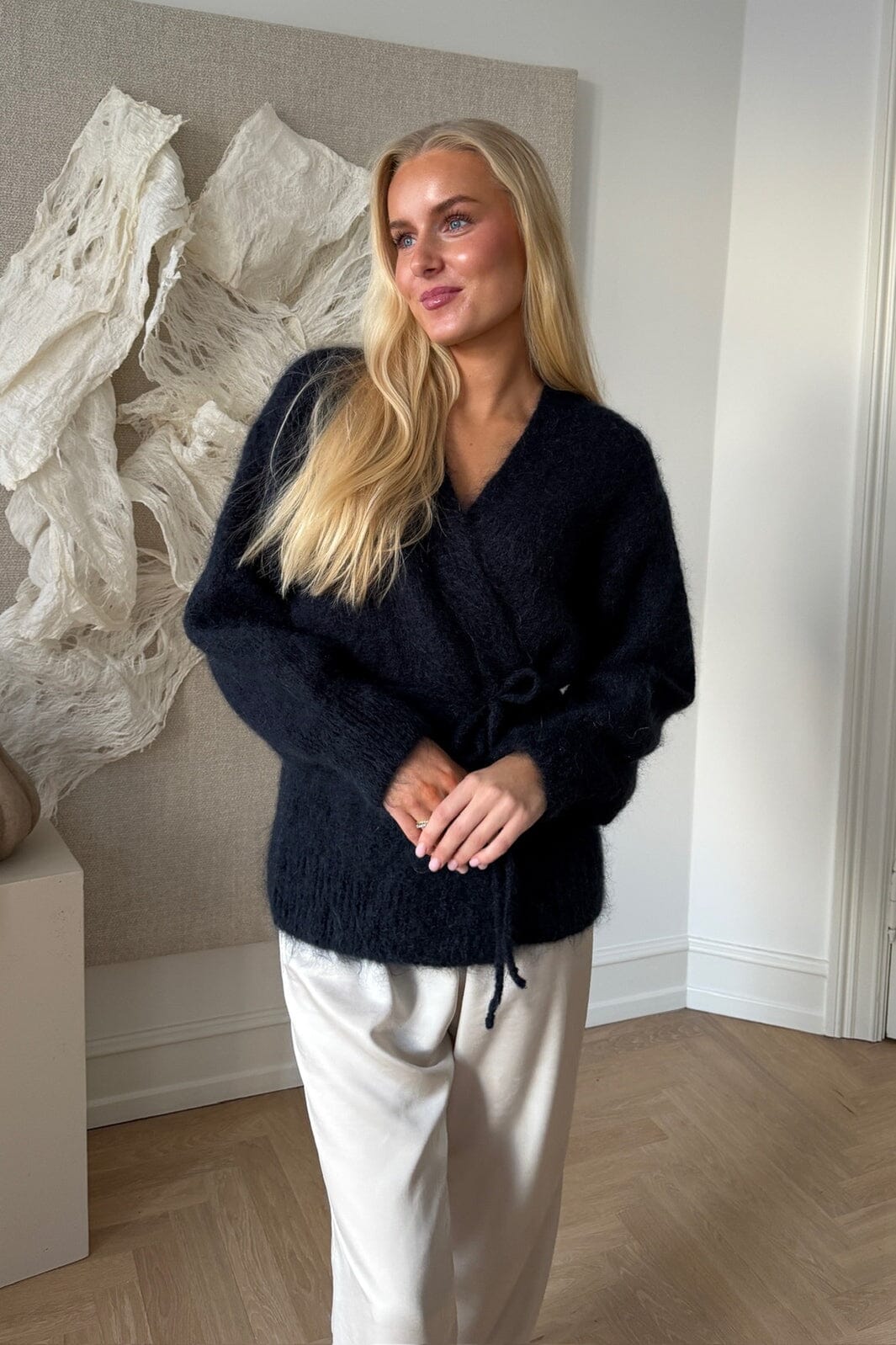 BYIC - Idaic Wrap Cardigan 85119 - Navy