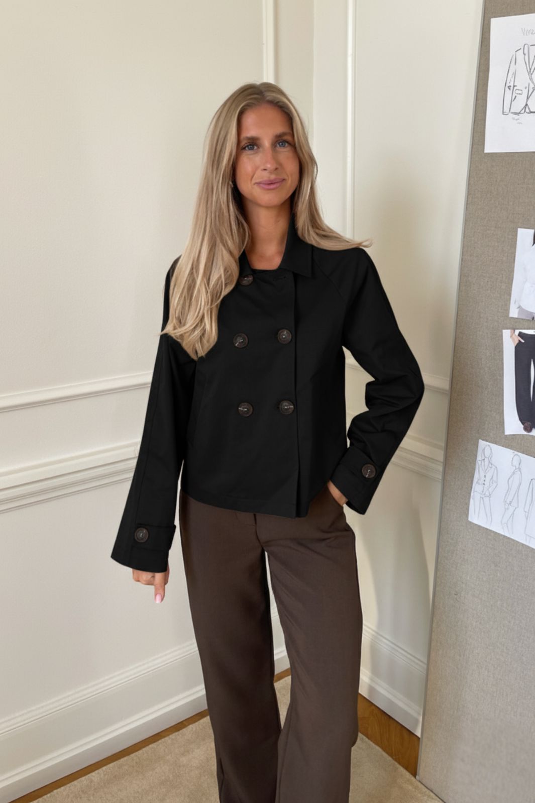 BYIC - Lunaic Trenchcoat A2320 - Black