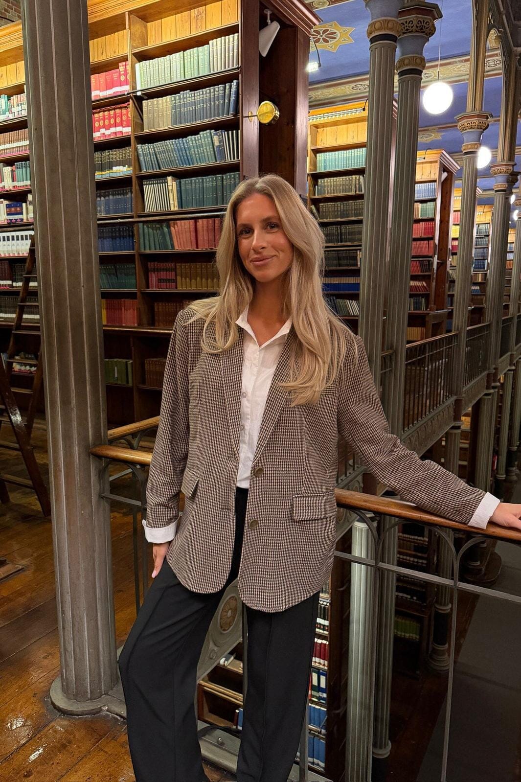 BYIC - Signatureic Blazer A23986 - Brown Checks Blazere 