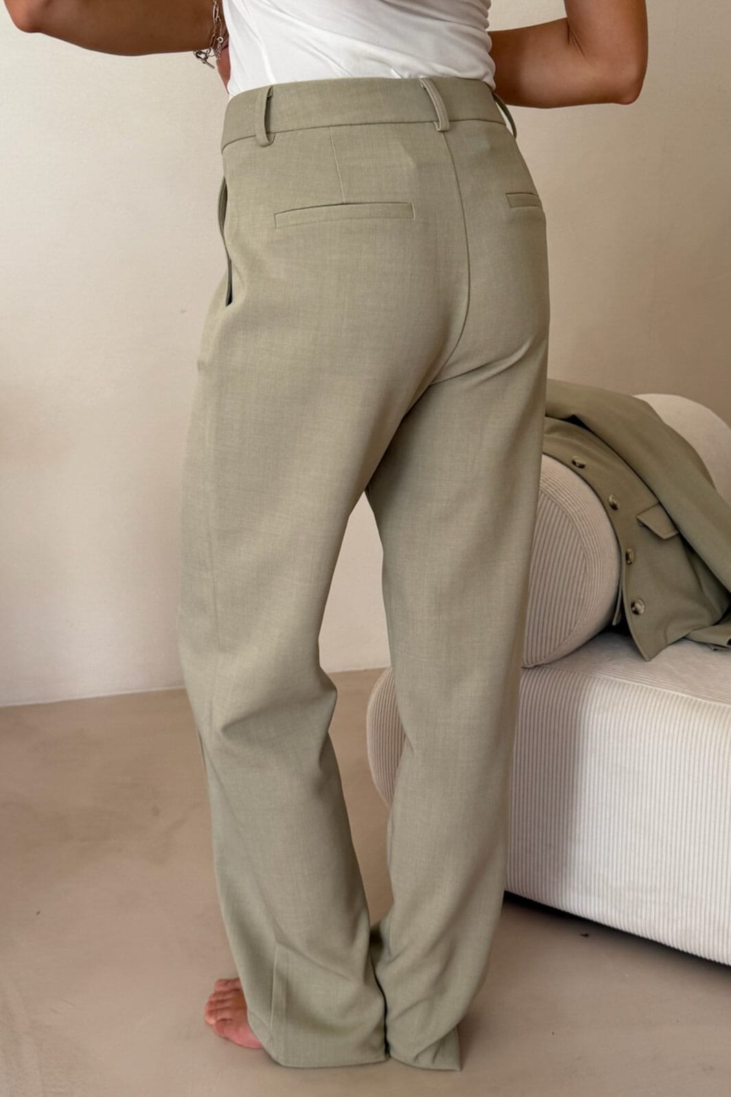 BYIC - Signatureic Press Pants A23926 - Dusty Beige