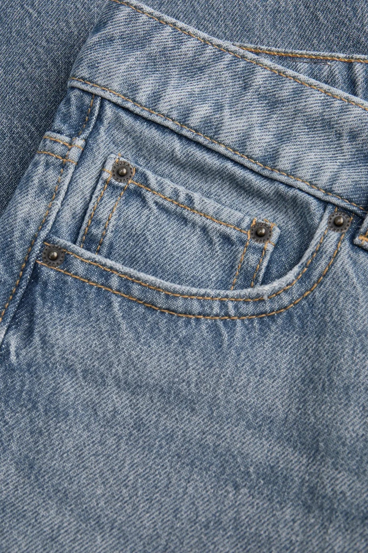 Jjxx - Jxfuji Barrel Jeans R251 - 4789331 Medium Blue Denim