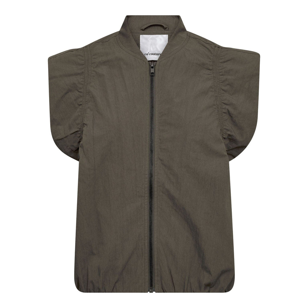 Co´Couture - Acasiacc Waistcoat 40042 - 7555 - Army Veste 
