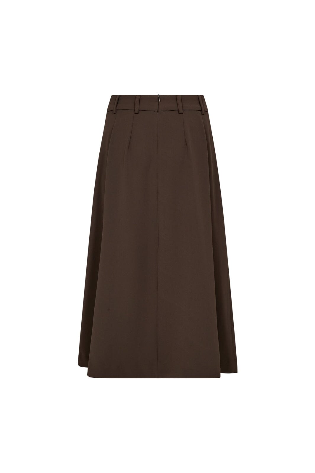 Co´Couture - Anyacc Midi Pleat Skirt 44040 - 83 - Mocca