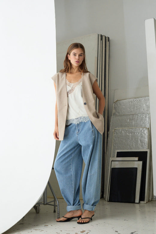 Co´Couture - Asjacc Jeans 41167 - 552 - Denim Blue Bukser 