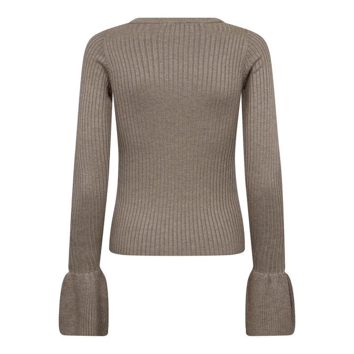 Co´Couture - Balincc Wide Cuff Knit 32191 - 208 - Light Walnut Strikbluser 
