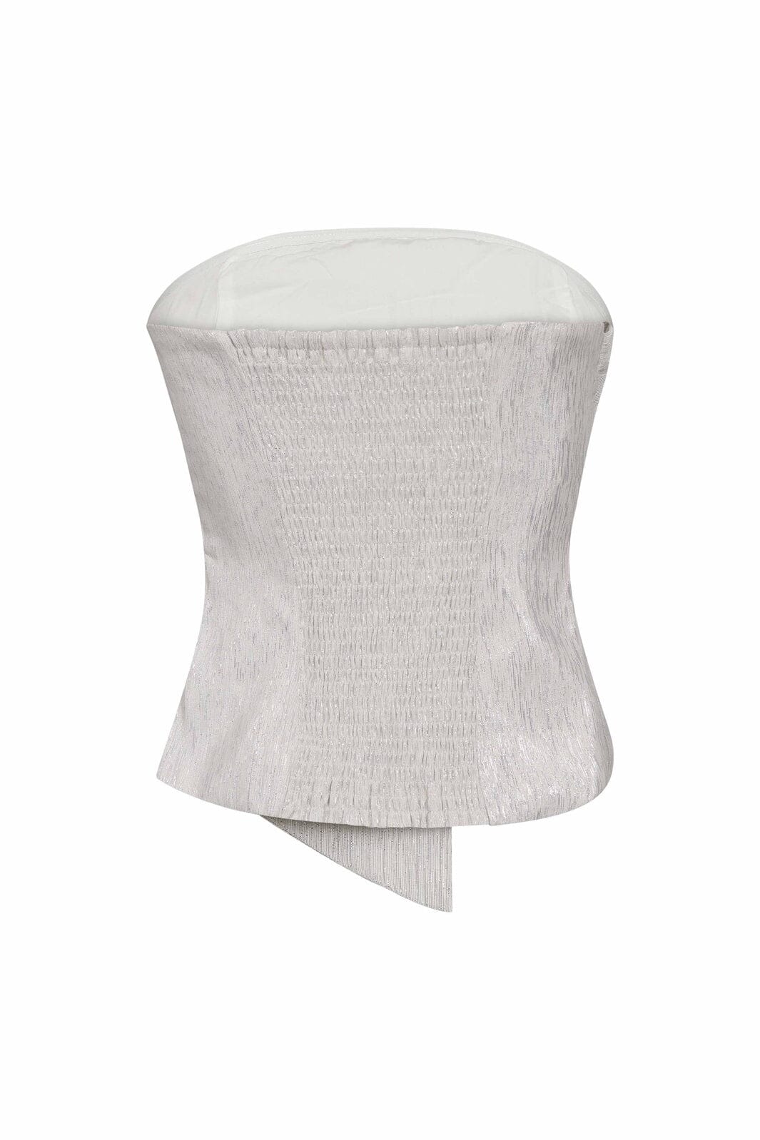 Co´Couture - Biacc Knot Tube Top 45191 - 930 - Silver