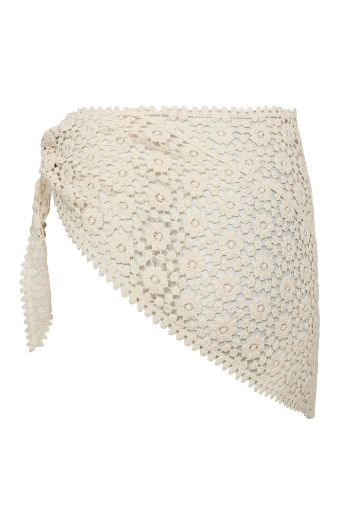 Co´Couture - Calincc Crochet Scarf Skirt 49083 - 11 - Off White