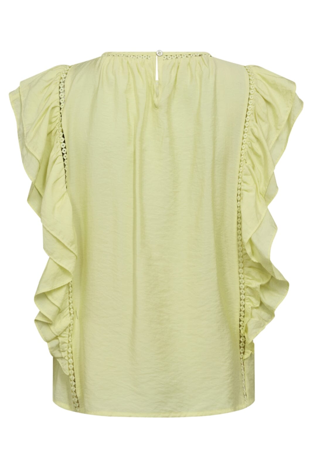 Co´Couture - Callumcc Frill Pintuck Top 35830 - 811 - Citrus
