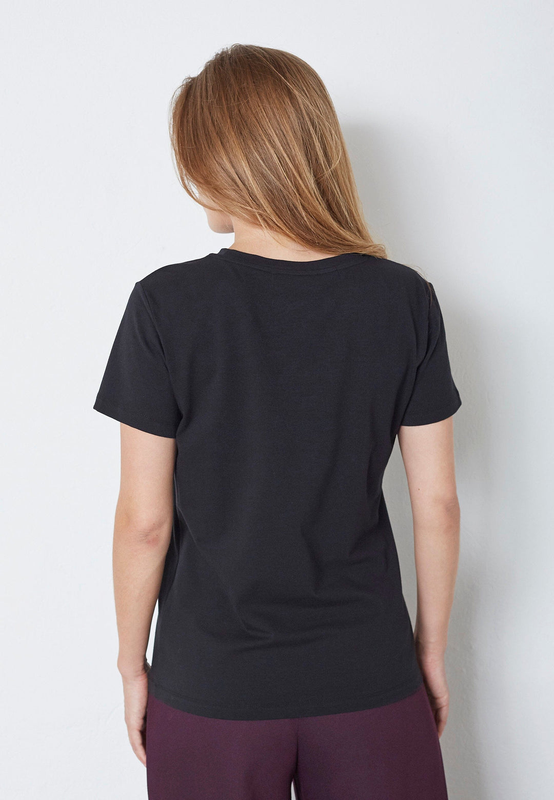 Co´Couture - Co'Couturecc Foil Tee 33198 - 96 - Black T-shirts 