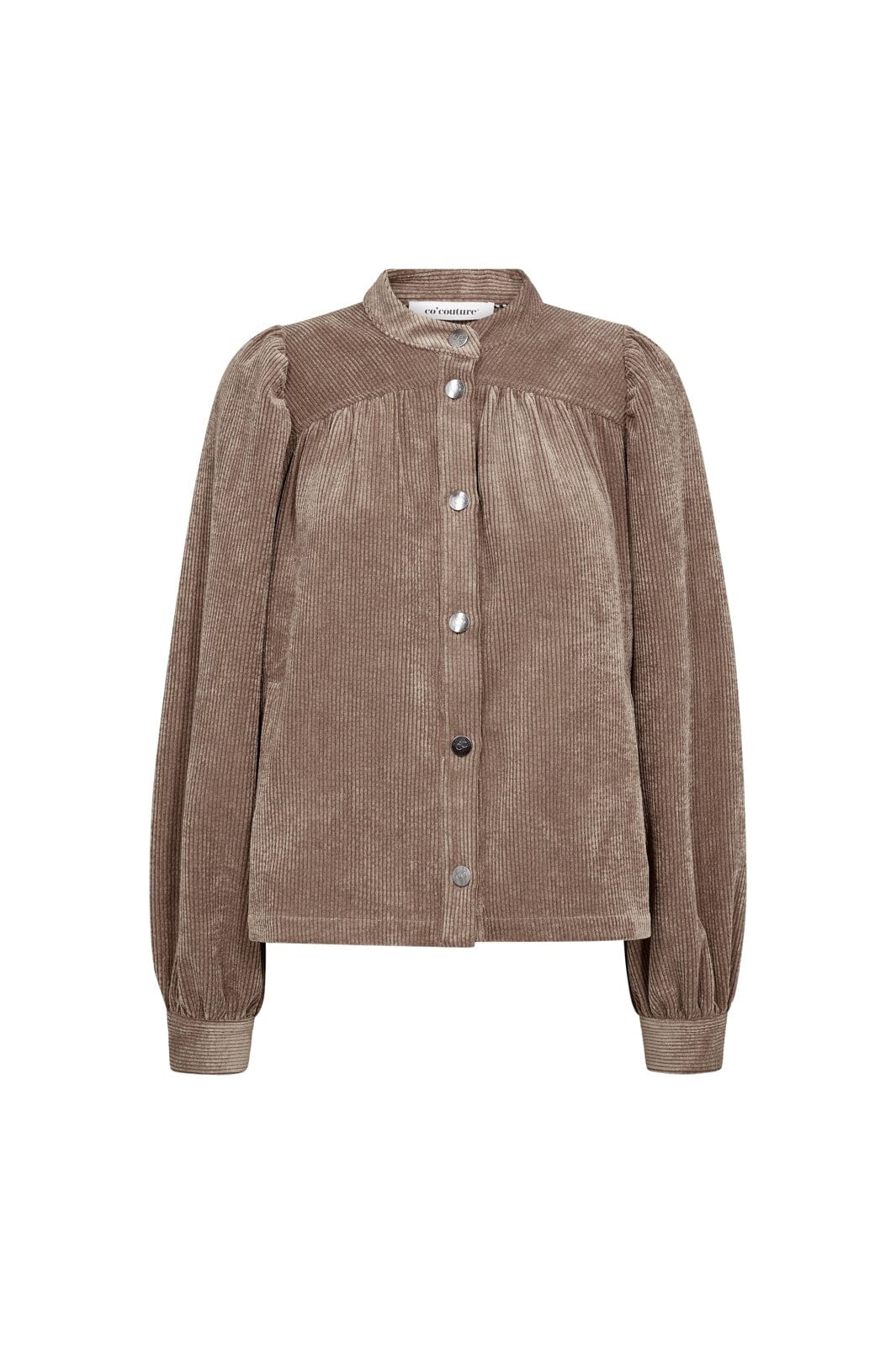 Co´Couture - Daisycc Cord Shirt 500586 - 20009 - Walnut