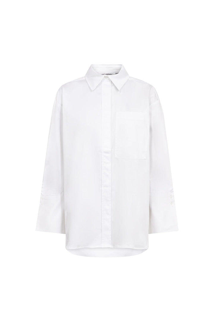 Co´Couture - Daliacc Oversize Shirt 500396 - 10001 - White