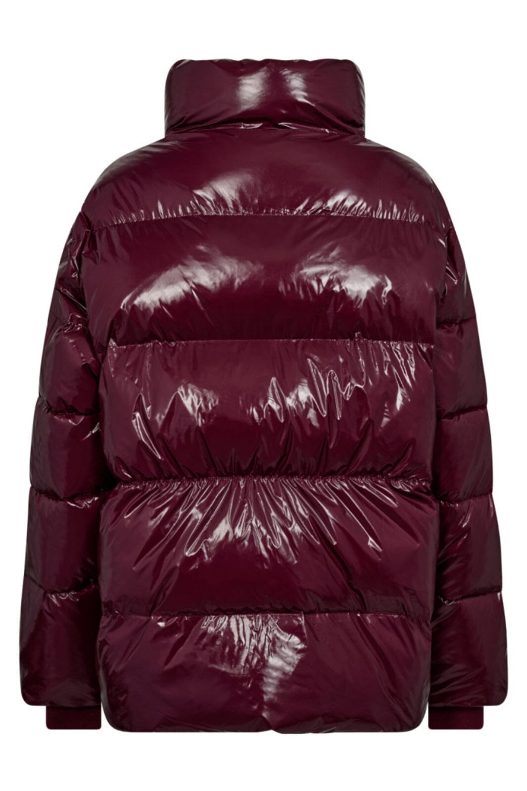 Co´Couture - Glossycc Puffer Jacket 30351 - 67 - Plum