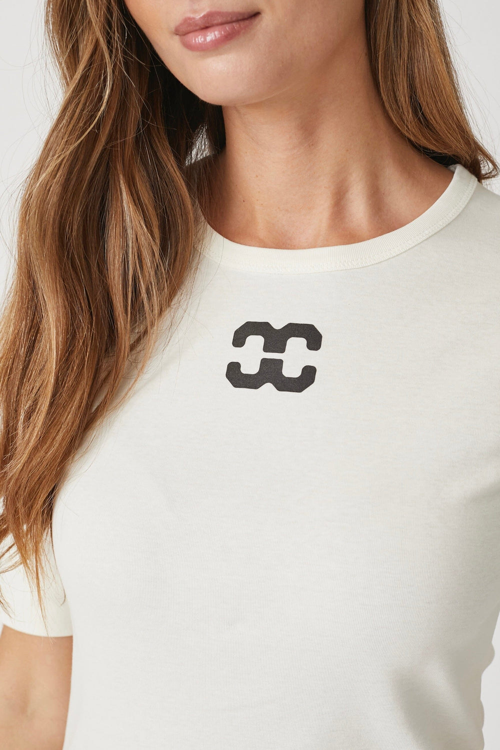Co´couture - Grannycc Logo Tee 33101 - 11 Off White T-shirts 