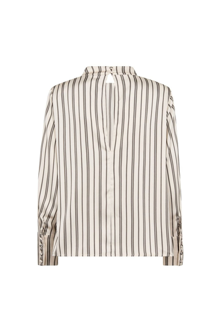 Co´Couture - Hellycc Button Stripe Blouse 500362 - 10002 - Off-White