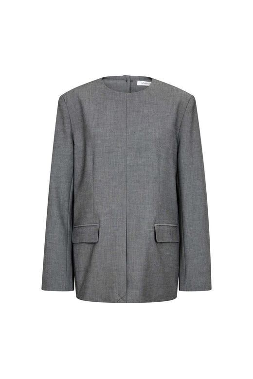 Co´Couture - Jackycc Blazer Blouse 500290 - 65003 - Mid Grey