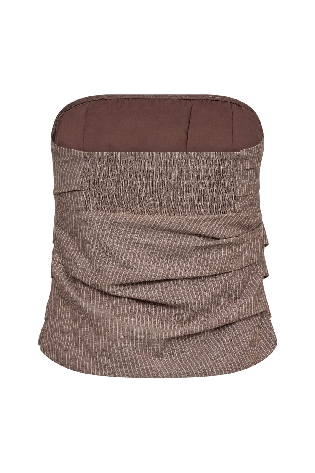 Co´Couture - Jihocc Stripe Tube Top 45135 - 46 - Brown