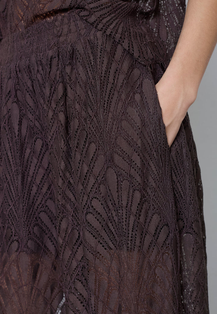 Co´Couture - Leticc Balloon Pant 41107 - 145 - Dark Brown Bukser 