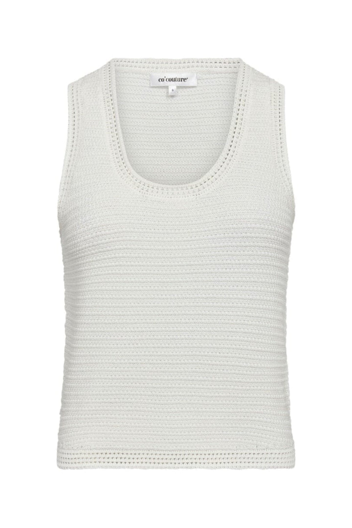 Co´Couture - Luecc Knit Top 42026 - 11 - Off White