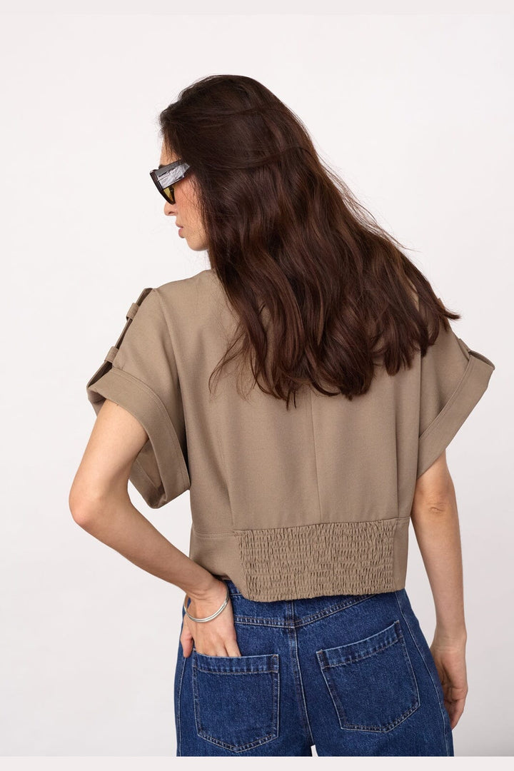 Co´Couture - Lunacc Vest 500385 - 20018 - Taupe