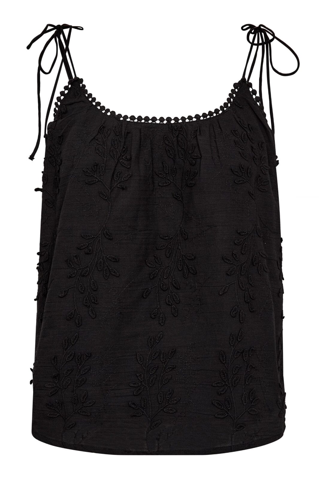 Co´Couture - Nessacc Singlet 33155 - 96 - Black T-shirts 