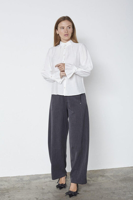 Co´Couture - Niamcc Shirt 35912 - 4000 - White Skjorter 