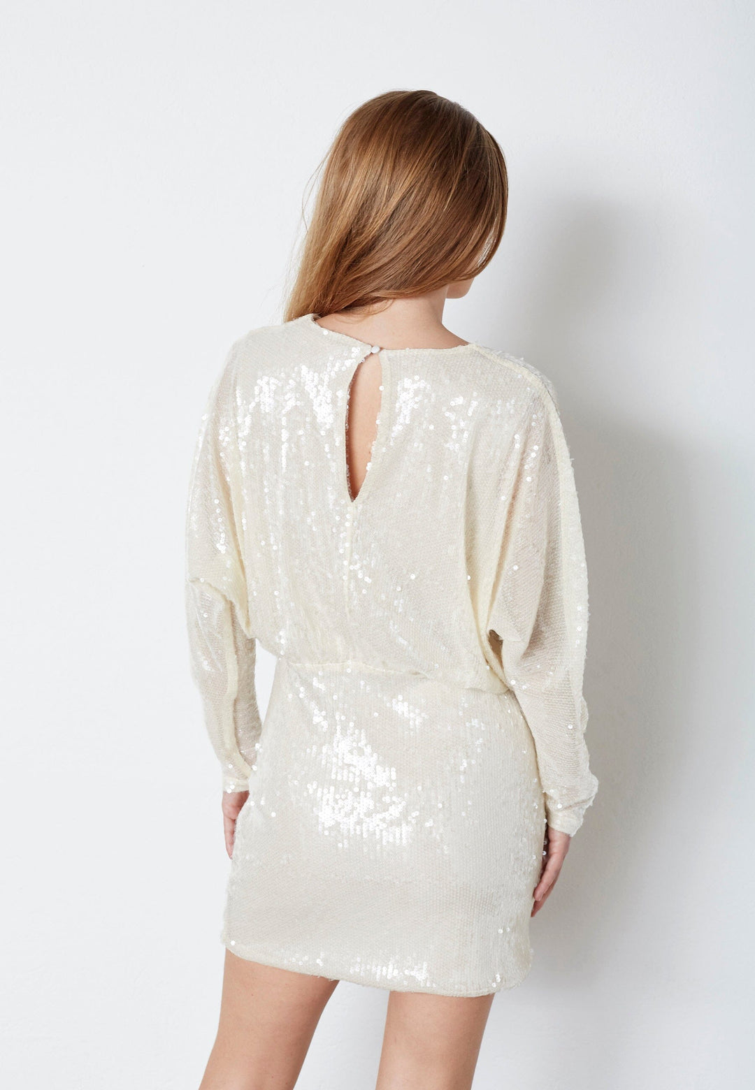 Co´Couture - Serafincc Sequin Dress 36541 - 127 - Champagne Kjoler 