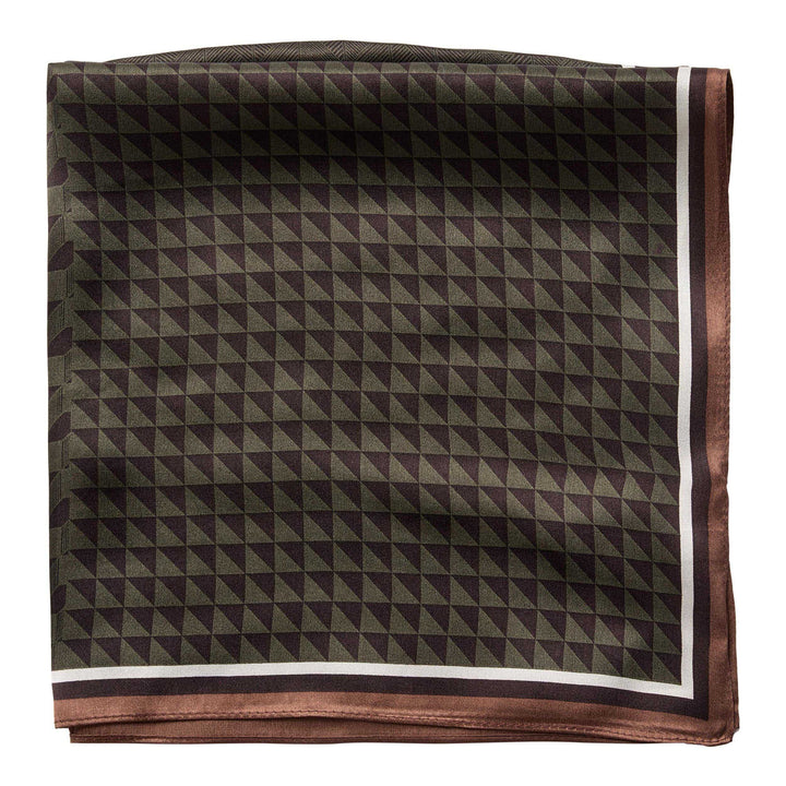 Co´Couture - Shilacc Silk Scarf 500250 - 20002 - Brown Tørklæder 