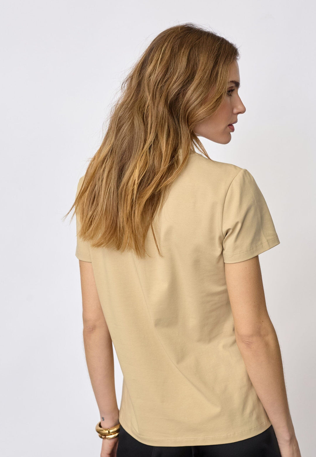 Co´Couture - Signaturecc New Tee 33200 - 320 - Bisquit T-shirts 