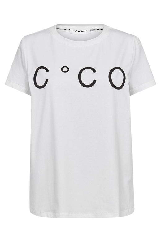 Co´Couture - Signaturecc New Tee 33200 - 4000 - White T-shirts 