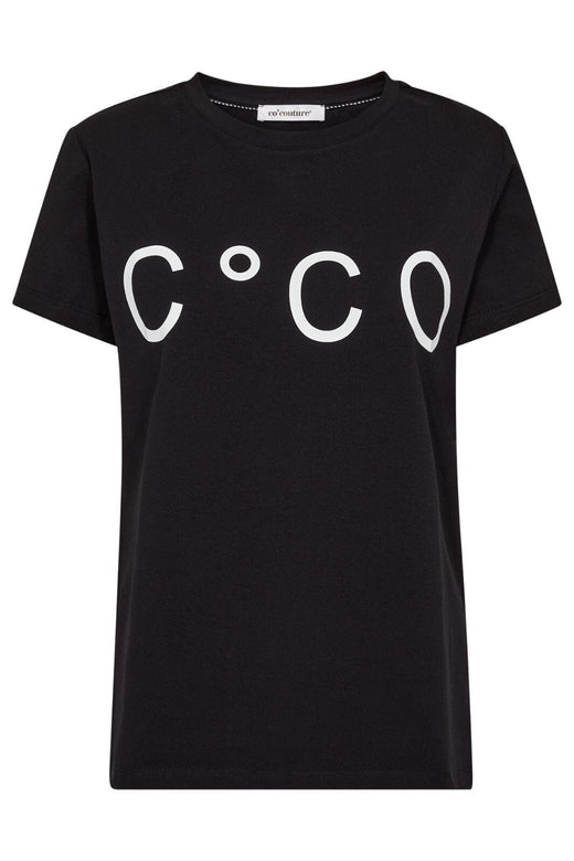 Co´Couture - Signaturecc New Tee 33200 - 96 - Black T-shirts 