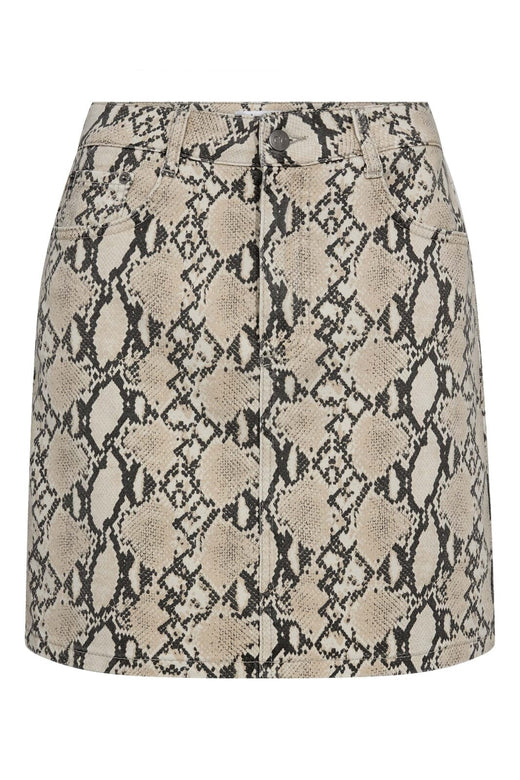 Co´Couture - Snakecc Denim Skirt 34204 - 199 - Bone