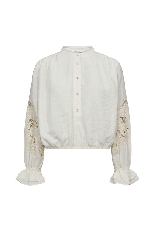 Co´Couture - Stinacc Emb Blouse 45078 - 11 - Off White