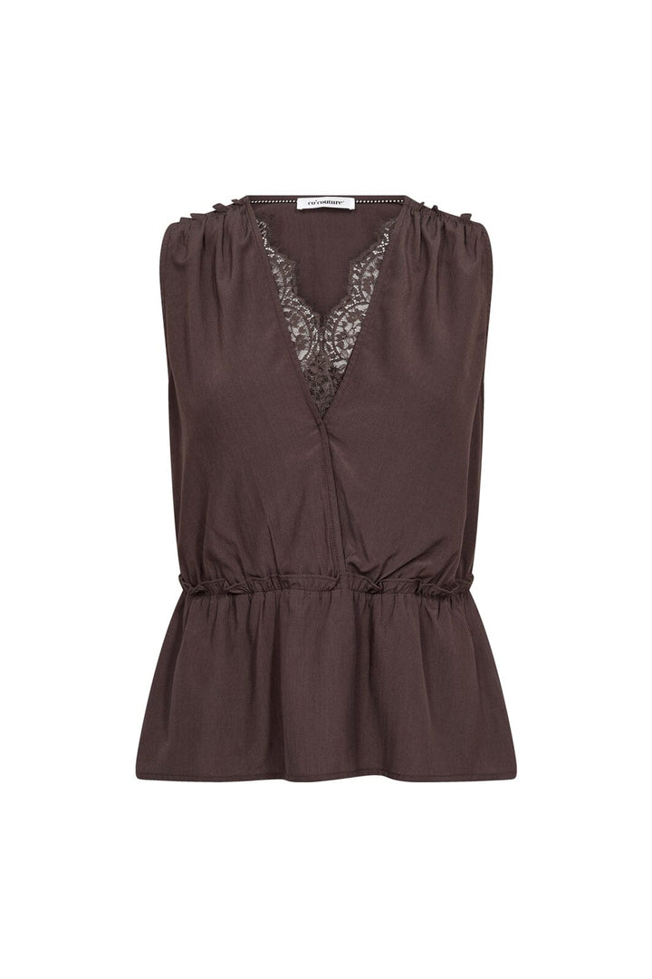 Co´Couture - Sunnycc Lace Top 45128 - 145 - Dark Brown