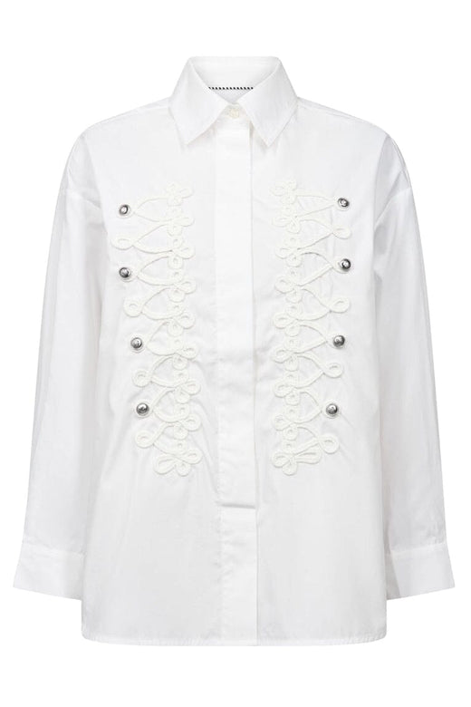 Co´Couture - Viannecc Officer Shirt 506463 - 10001 - White
