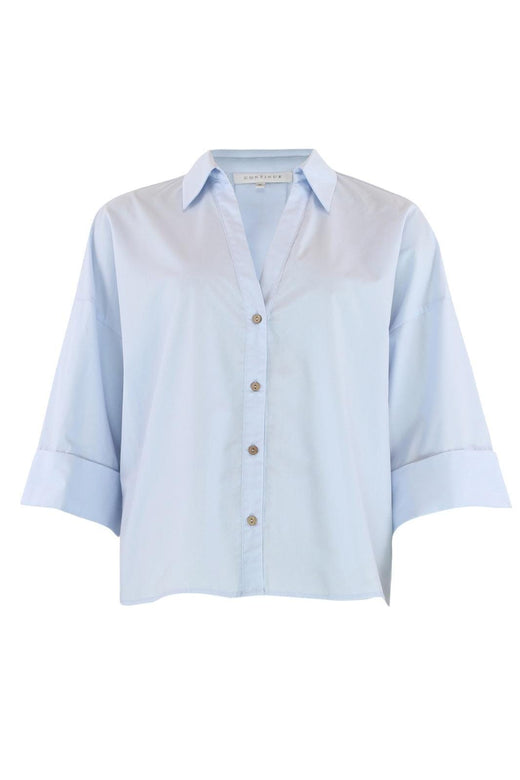 Continue - Augusta Shirt 14985 - Light Blue Skjorter 