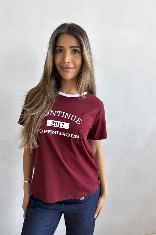 Continue - Dea 15250 - Bordaux T-shirts 