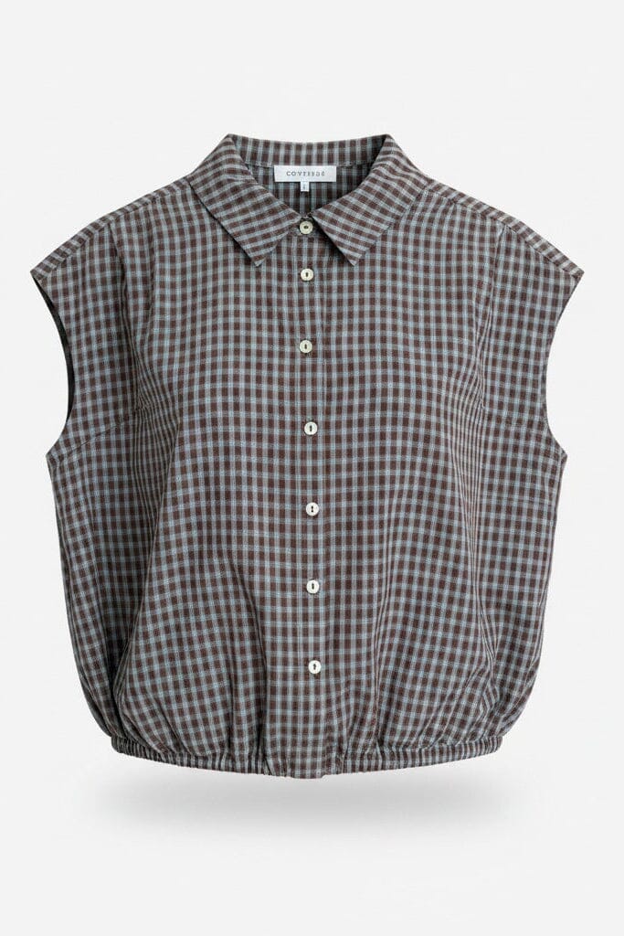 Continue - Kit Small Check Ss 15358 - Brown Check Toppe 