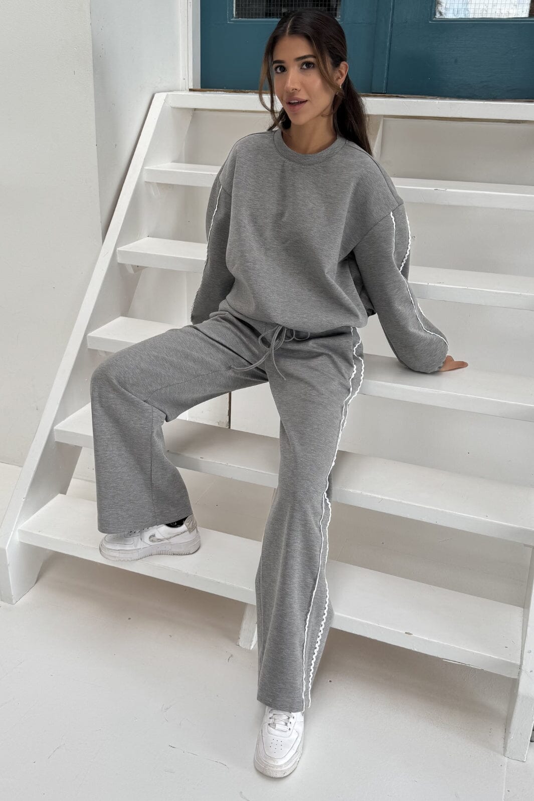 Continue - Roberta Sweat 15009 - Greymelange Bukser 