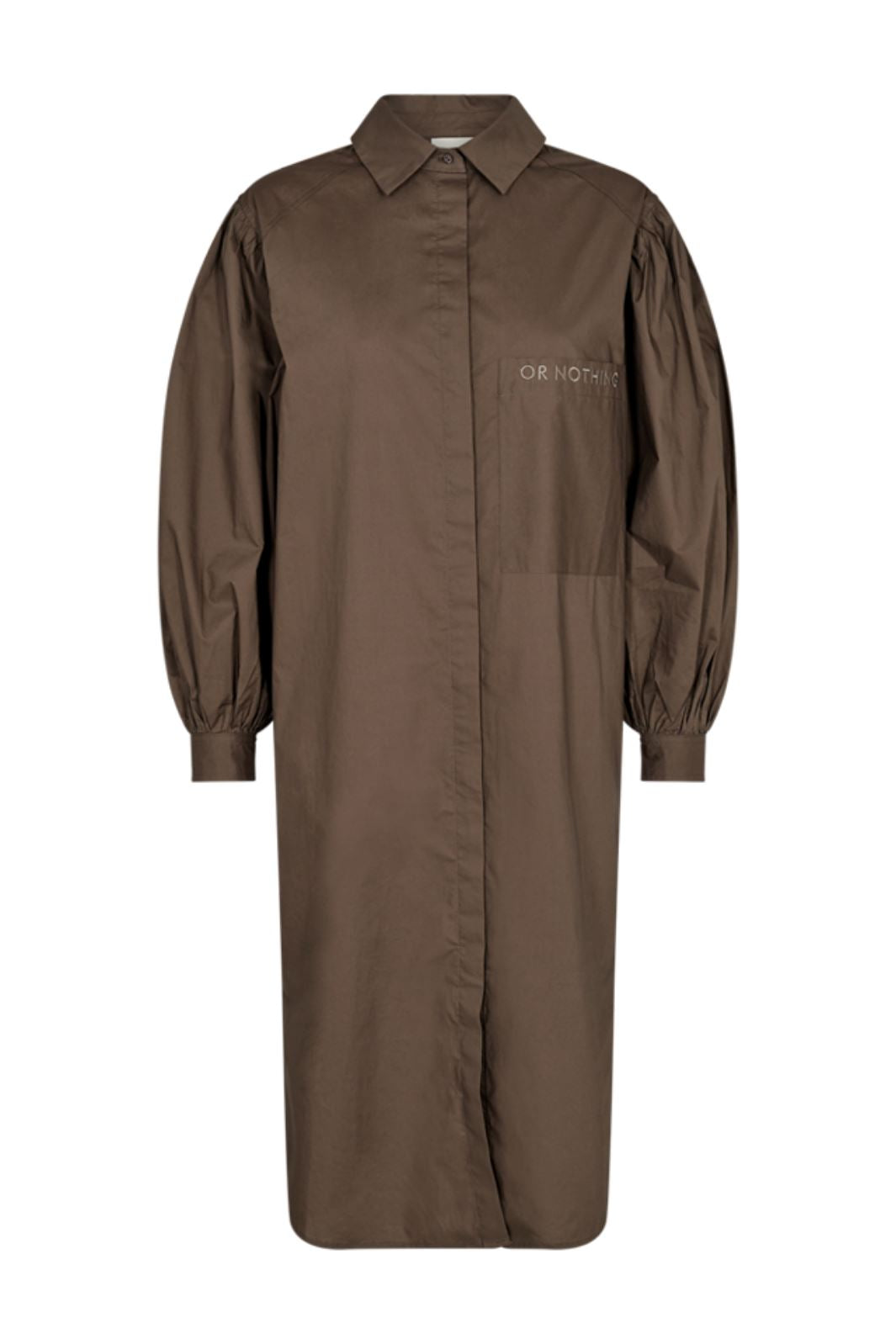 Copenhagen Muse - Cmdelilah-Shirt-Dress - Major Brown Kjoler 