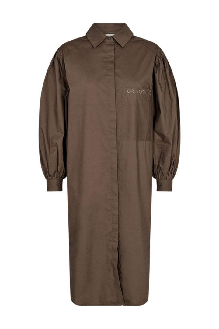 Copenhagen Muse - Cmdelilah-Shirt-Dress - Major Brown Kjoler 