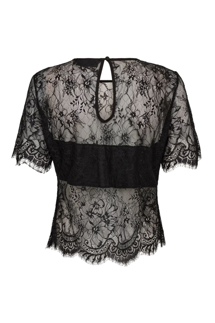 Copenhagen Muse - Cmlea-blouse 211978 - 1000 Black Bluser 