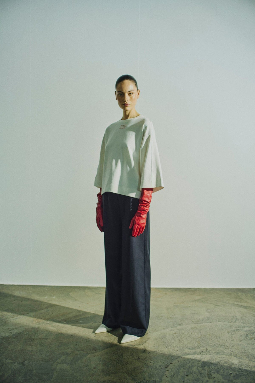 Copenhagen Muse - Cmmuse-tee 207248 - 1036 Jet Stream W, Goji Berry T-shirts 